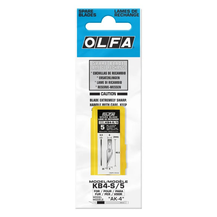 Olfa KB4-S-5 Precision Blades 5pk
