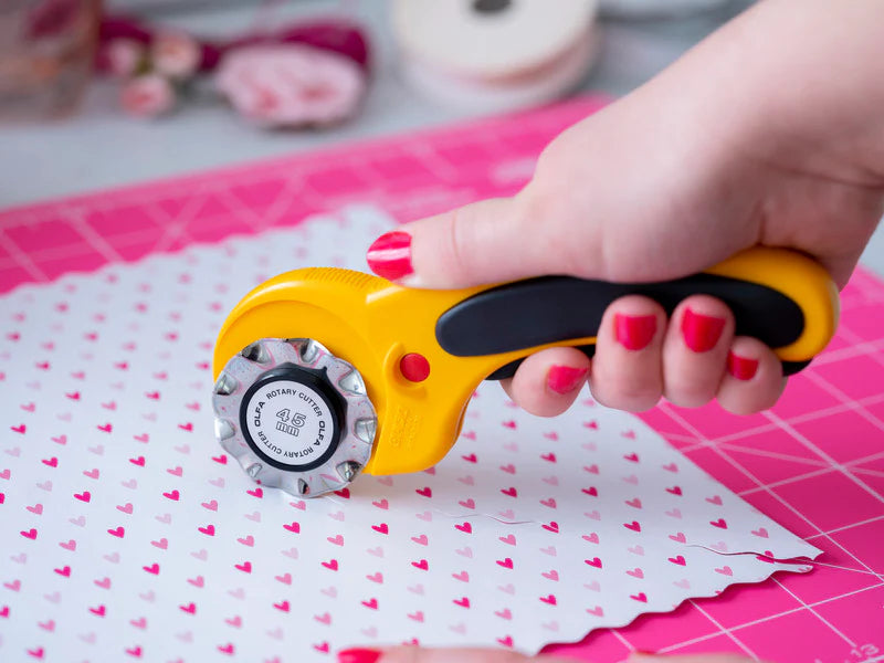 Olfa RM-CG/PIK 12" x 18" Double-Sided, Self-Healing Rotary Mat, Pink
